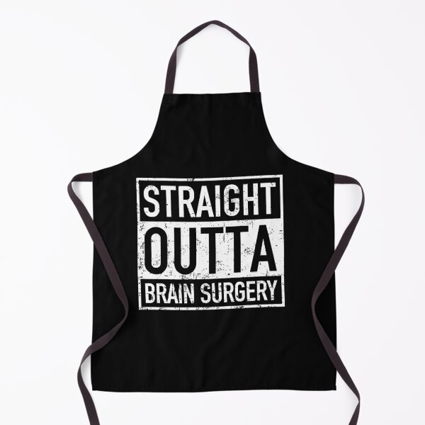 Item preview, Straight Outta Brain Surgery - Hospital Brain Cancer Recovery Gifts designed and sold by kafferahelma.