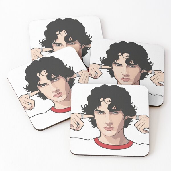 Item preview, Sombr I Barely know her Album cover art illustration designed and sold by gothboidesigns.