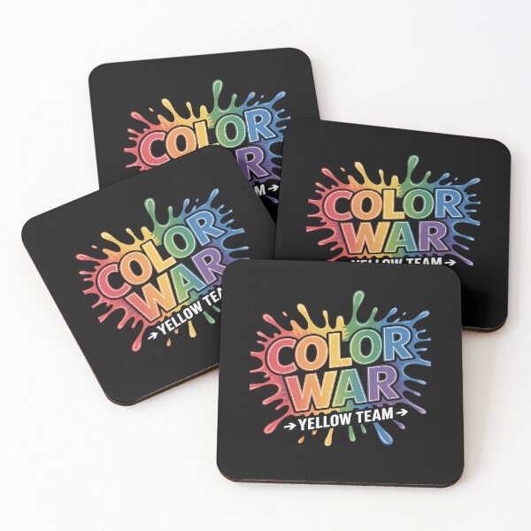 Item preview, Color War Yellow Team Summer Camp Game Field Day Colorful designed and sold by August4Laughs25.