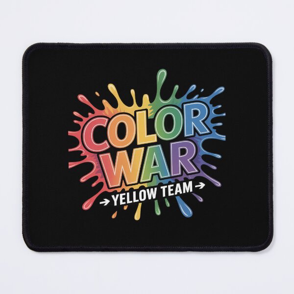 Item preview, Color War Yellow Team Summer Camp Game Field Day Colorful designed and sold by August4Laughs25.