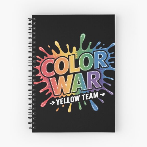 Item preview, Color War Yellow Team Summer Camp Game Field Day Colorful designed and sold by August4Laughs25.