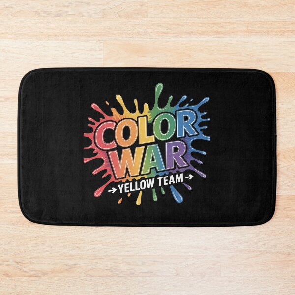 Item preview, Color War Yellow Team Summer Camp Game Field Day Colorful designed and sold by August4Laughs25.