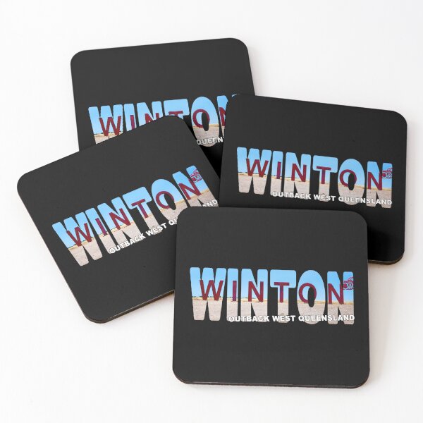 Item preview, WINTON Outback West Queensland - Australia Town Sign Sunny Day designed and sold by Adam Gormley.