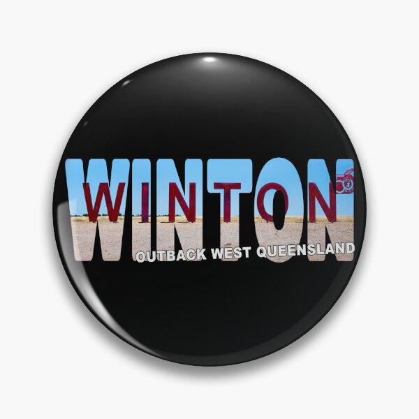 Item preview, WINTON Outback West Queensland - Australia Town Sign Sunny Day designed and sold by Adam Gormley.