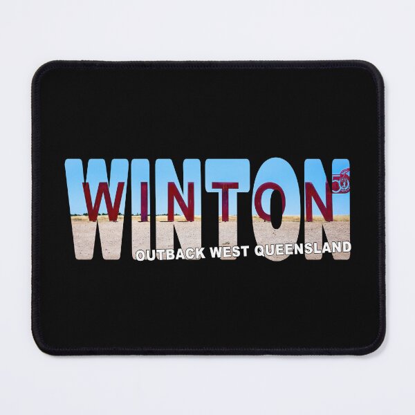 Item preview, WINTON Outback West Queensland - Australia Town Sign Sunny Day designed and sold by Adam Gormley.