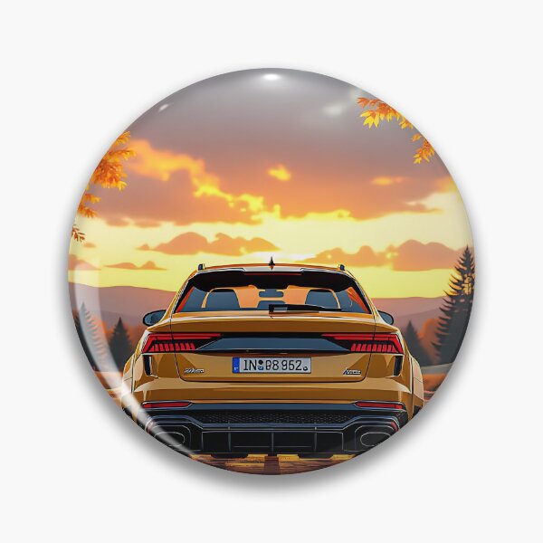 Item preview, Audi Q8 RS – Autumn Anime Art | Rear View designed and sold by Salimgor Hangaround Music.