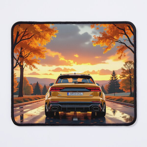 Item preview, Audi Q8 RS – Autumn Anime Art | Rear View designed and sold by Salimgor Hangaround Music.