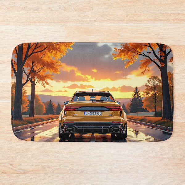 Item preview, Audi Q8 RS – Autumn Anime Art | Rear View designed and sold by Salimgor Hangaround Music.