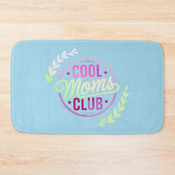 Item preview, COOL MOMS CLUB LOGO - MEMBER IN GOOD STANDING - Professionally crafted "washing machine" distressed - fine texture finish -,Melon designed and sold by Big Bang Canvas.