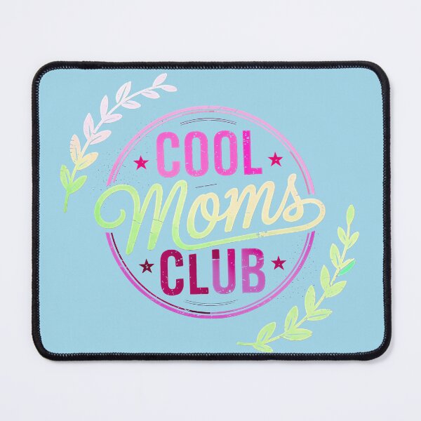 Item preview, COOL MOMS CLUB LOGO - MEMBER IN GOOD STANDING - Professionally crafted "washing machine" distressed - fine texture finish -,Melon designed and sold by Big Bang Canvas.