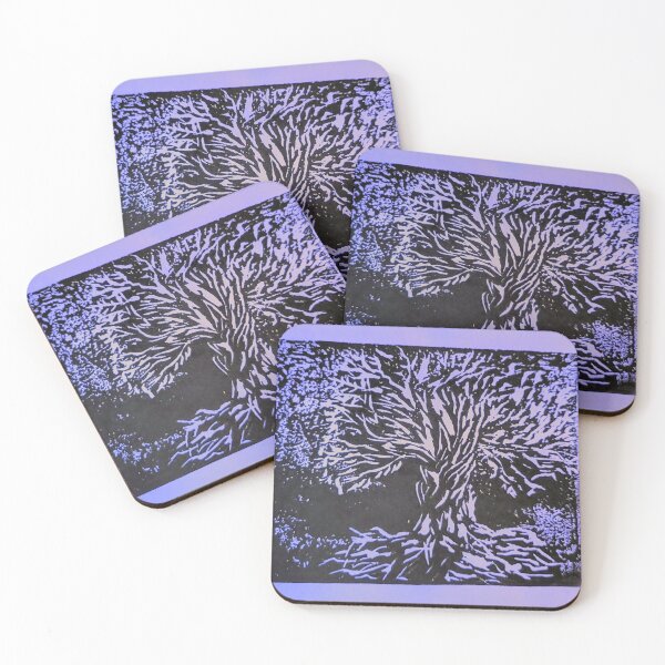 Item preview, Ink Print Tree in Purple designed and sold by CaliGirlTreasur.