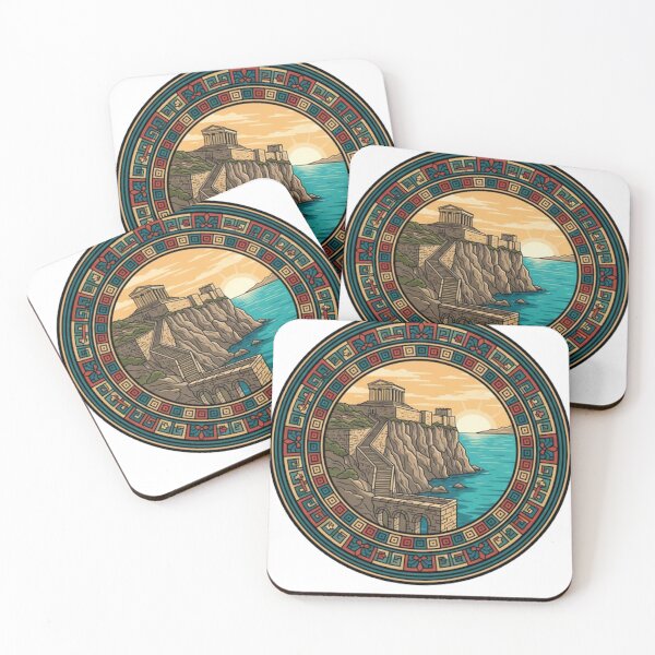 Item preview, ACROPOLIS OF LINDOS designed and sold by likbatonboot.
