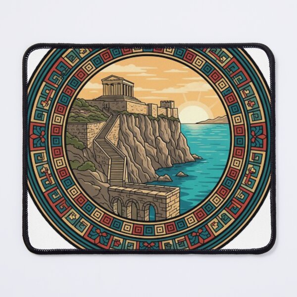 Item preview, ACROPOLIS OF LINDOS designed and sold by likbatonboot.