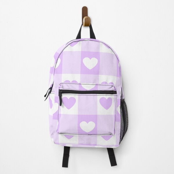 Item preview, Purple Plaid Hearts designed and sold by Zac Stigdon.