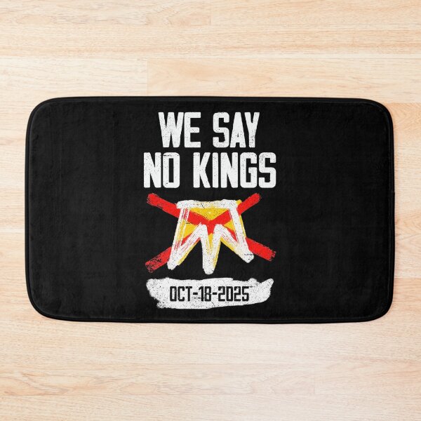 Item preview, No Kings Day 20 No Kings Protest October 18 designed and sold by MarlinConroy.