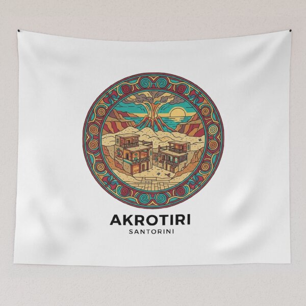 Item preview, AKROTIRI SANTORINI designed and sold by likbatonboot.