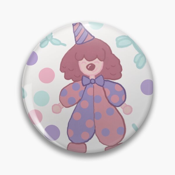 Item preview, Cute Pastel Clown Pattern designed and sold by TheGoodParade.