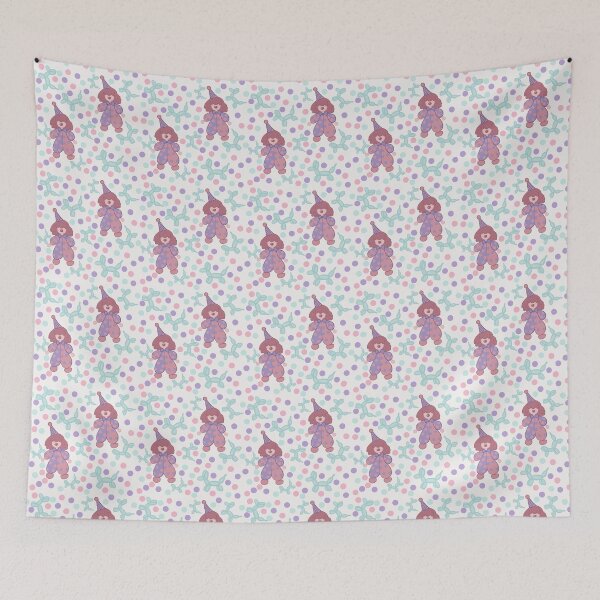 Item preview, Cute Pastel Clown Pattern designed and sold by TheGoodParade.