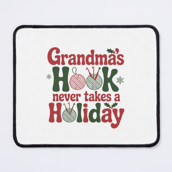 Item preview, Grandma's Hook Never Takes A Holiday Christmas Crochet designed and sold by smilesupplyco..