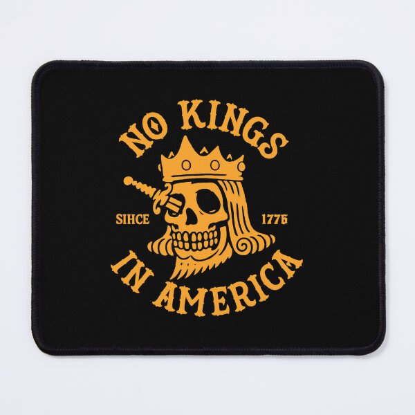 Item preview, No Kings in America since 1776 Skull HalloweenNo Kings in America since 1776 Skull Halloween designed and sold by MarlinConroy.