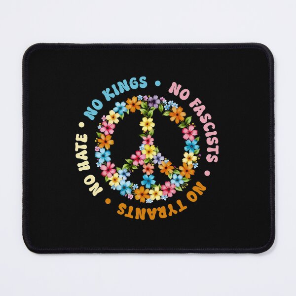 Item preview, No Kings No Fascists No Tyrants No Hate Anti Trump designed and sold by MarlinConroy.