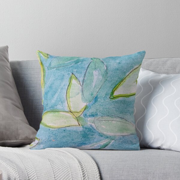 Item preview, Watercolor Leaves on Water designed and sold by CaliGirlTreasur.