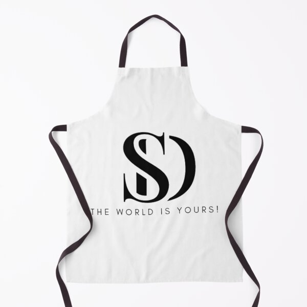 Item preview, SD Monogram The World is Yours! - Bold & Motivational Typography designed and sold by GenZFashion000.