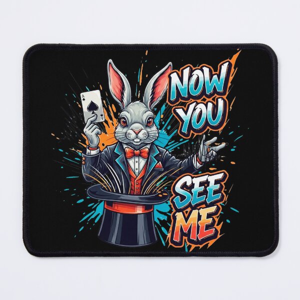 Item preview, Magician Rabbit Magic Trick 'Now You See Me' Design designed and sold by SholoStudio.