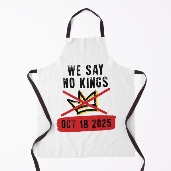 Item preview, WE Say No Kings October 18 2025 Anti Authoritarian Protest No Kings In America designed and sold by MarlinConroy.