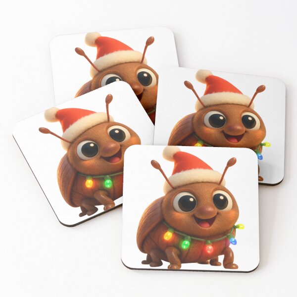 Item preview, Christmas Ambrosia Beetle designed and sold by Sillytoe.