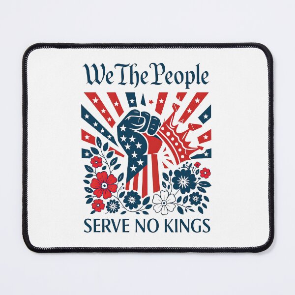 Item preview, We The People Serve No Kings Stars Stripes America Patriotic designed and sold by MarlinConroy.