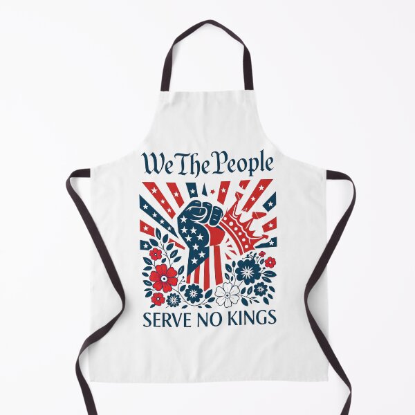 Item preview, We The People Serve No Kings Stars Stripes America Patriotic designed and sold by MarlinConroy.