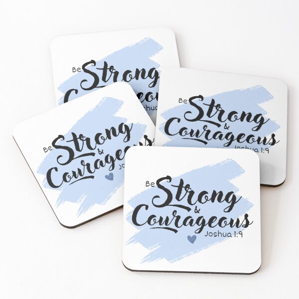 Item preview, Joshua 1:9 designed and sold by Scripture Spark.