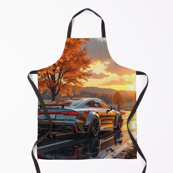 Item preview, Luxury car motif in autumn – digital anime art  designed and sold by Salimgor Hangaround Music.