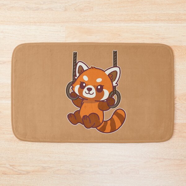 Item preview, Cute Red Panda on Swing | Eco Friendly Animal Design designed and sold by BGMeYou.