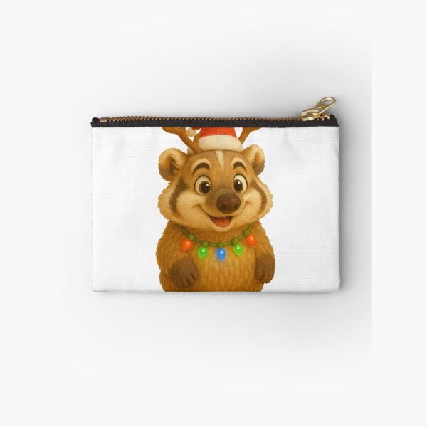 Item preview, Christmas American Badger designed and sold by Sillytoe.