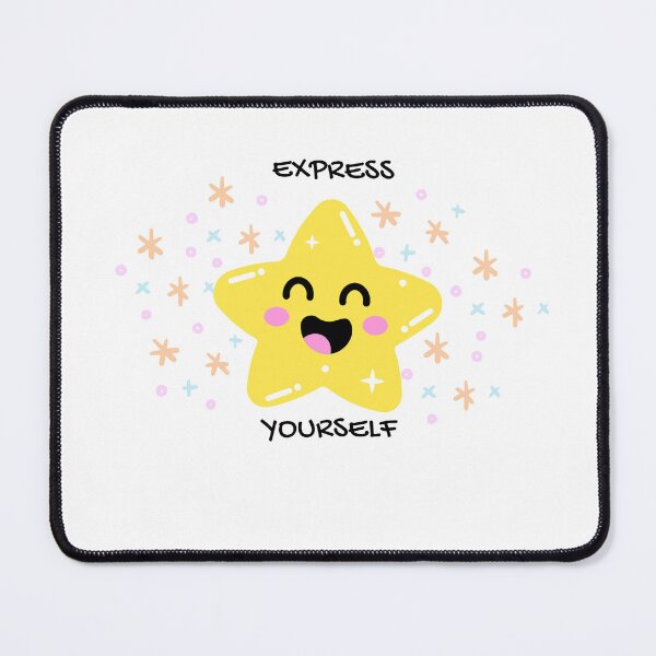 Item preview, Cute Graphic Happy Star Express Yourself Sticker designed and sold by pasteldreams26.