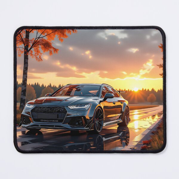 Item preview, Luxury sports car in autumn – anime art style designed and sold by Salimgor Hangaround Music.
