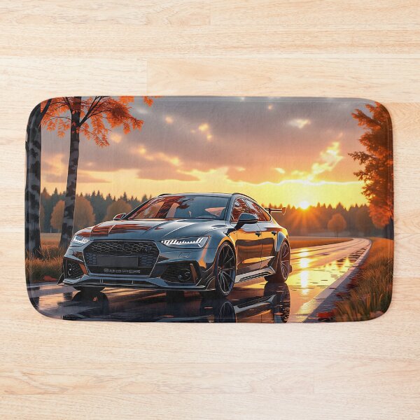 Item preview, Luxury sports car in autumn – anime art style designed and sold by Salimgor Hangaround Music.