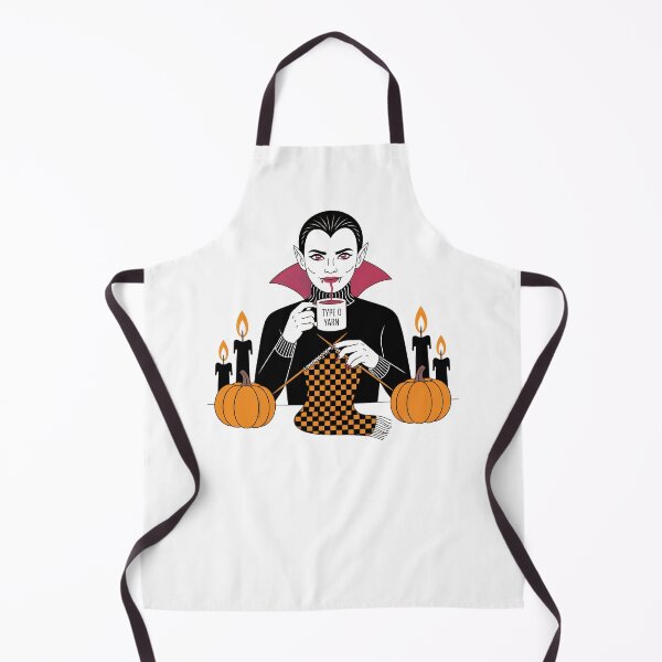 Item preview, Vampire Knitting Type O Yarn Halloween Pun designed and sold by smilesupplyco..