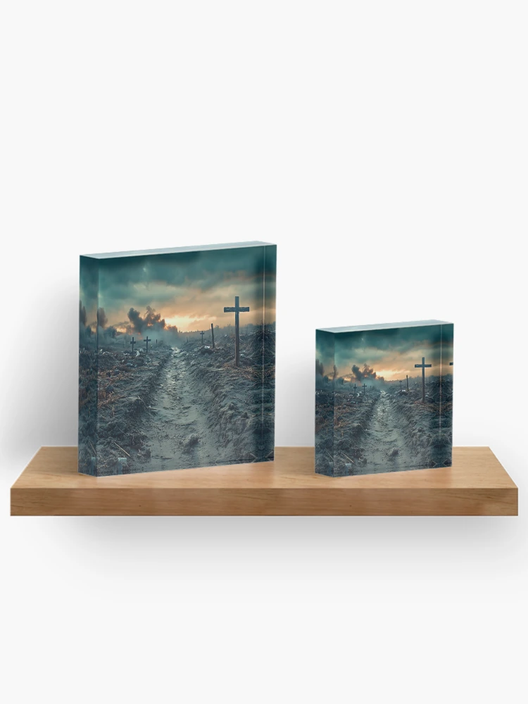 Thumbnail 3 of 5, Acrylic Block, Postpath designed and sold by RicoInStudios.