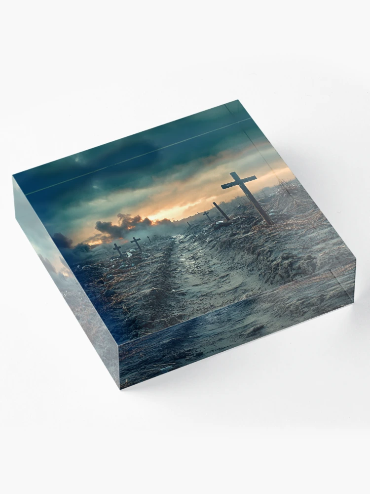 Thumbnail 4 of 5, Acrylic Block, Postpath designed and sold by RicoInStudios.