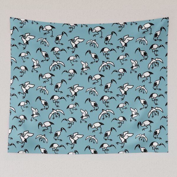 Item preview, Blue Bin Chicken designed and sold by Napping Numbat Studios.