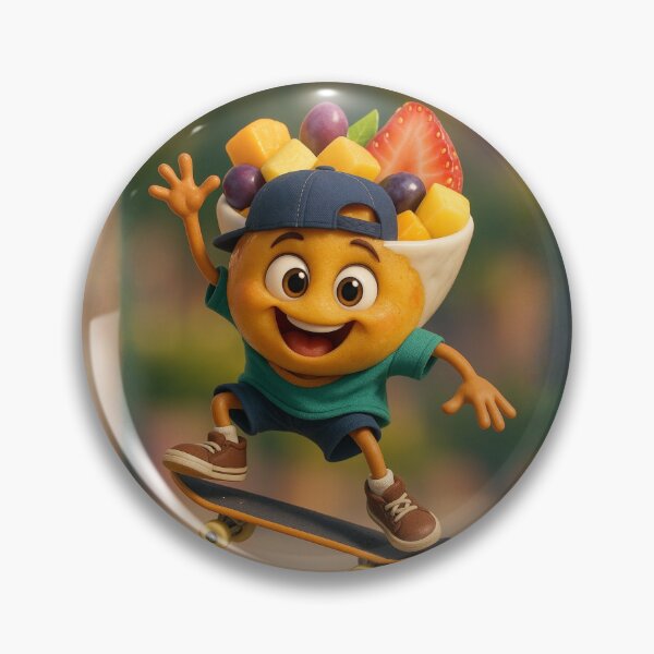 Item preview, Skater Fruit Salad designed and sold by Sillytoe.