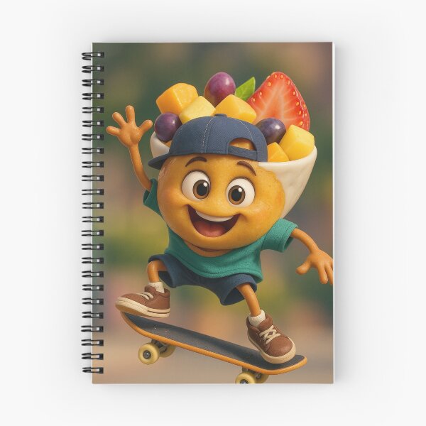 Item preview, Skater Fruit Salad designed and sold by Sillytoe.