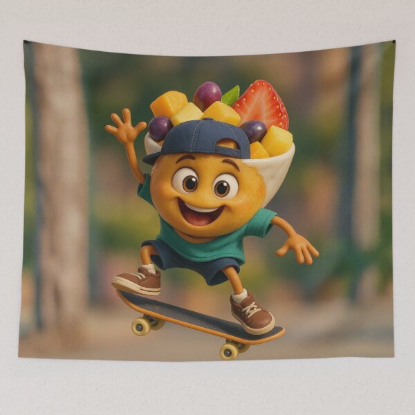Item preview, Skater Fruit Salad designed and sold by Sillytoe.
