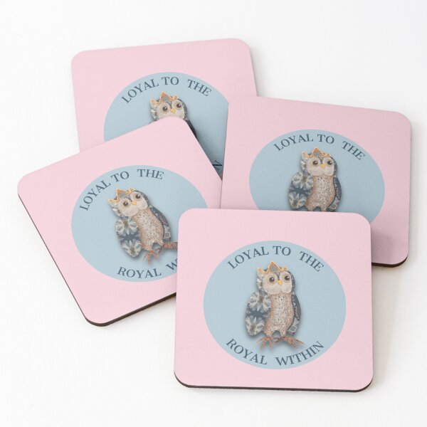 Item preview, Loyal to the Royal within -  Vintage Owl T-shirt designed and sold by Folk and Flux.