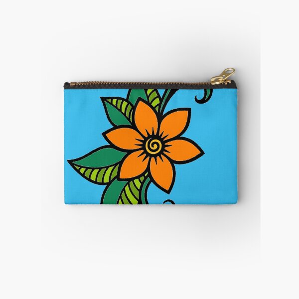 Item preview, Orange Flower Vine Art designed and sold by Harshit_Digital_Arts.