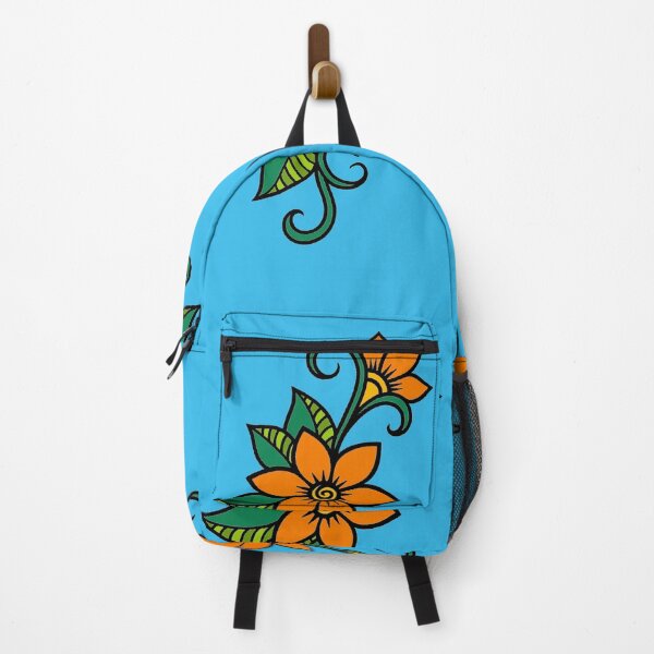 Item preview, Orange Flower Vine Art designed and sold by Harshit_Digital_Arts.