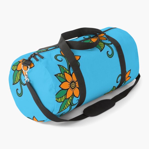 Item preview, Orange Flower Vine Art designed and sold by Harshit_Digital_Arts.